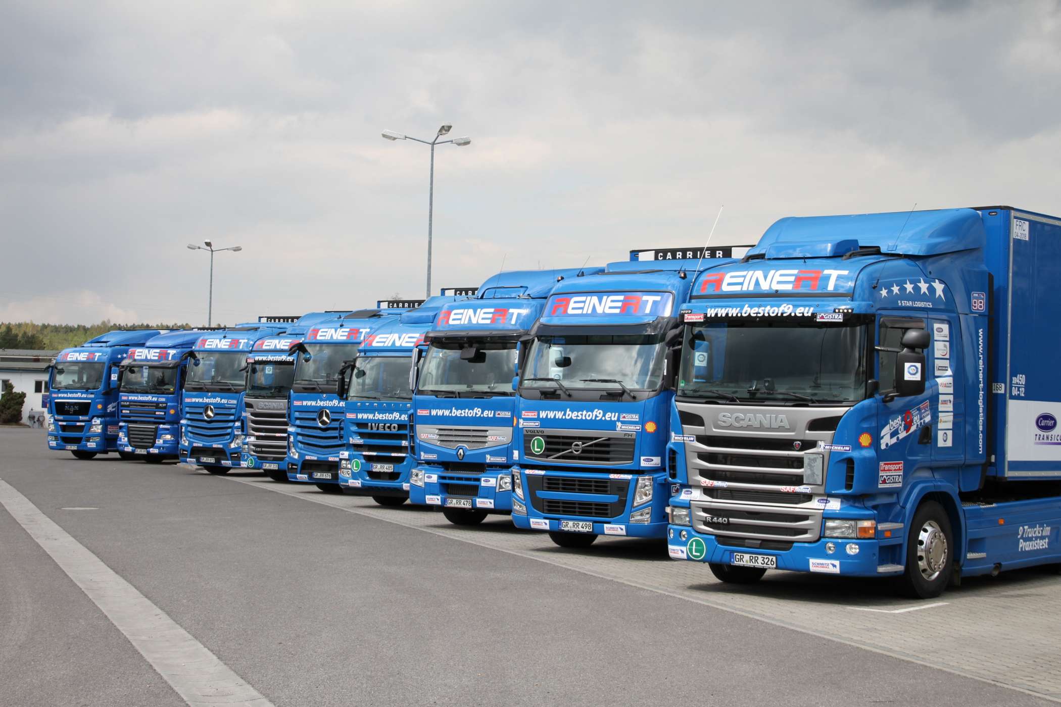 Bestof9.eu - Europas größter LKW-Vergleichstest