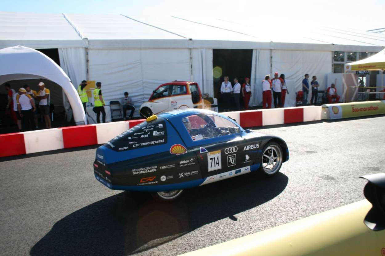 Impressionen von Shells Eco-Marathon in London. | Foto: G. Soller